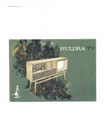 Tandberg Huldra-tv - Brochure